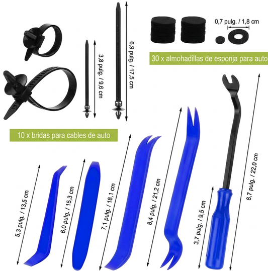 Kit de Remaches universales para auto