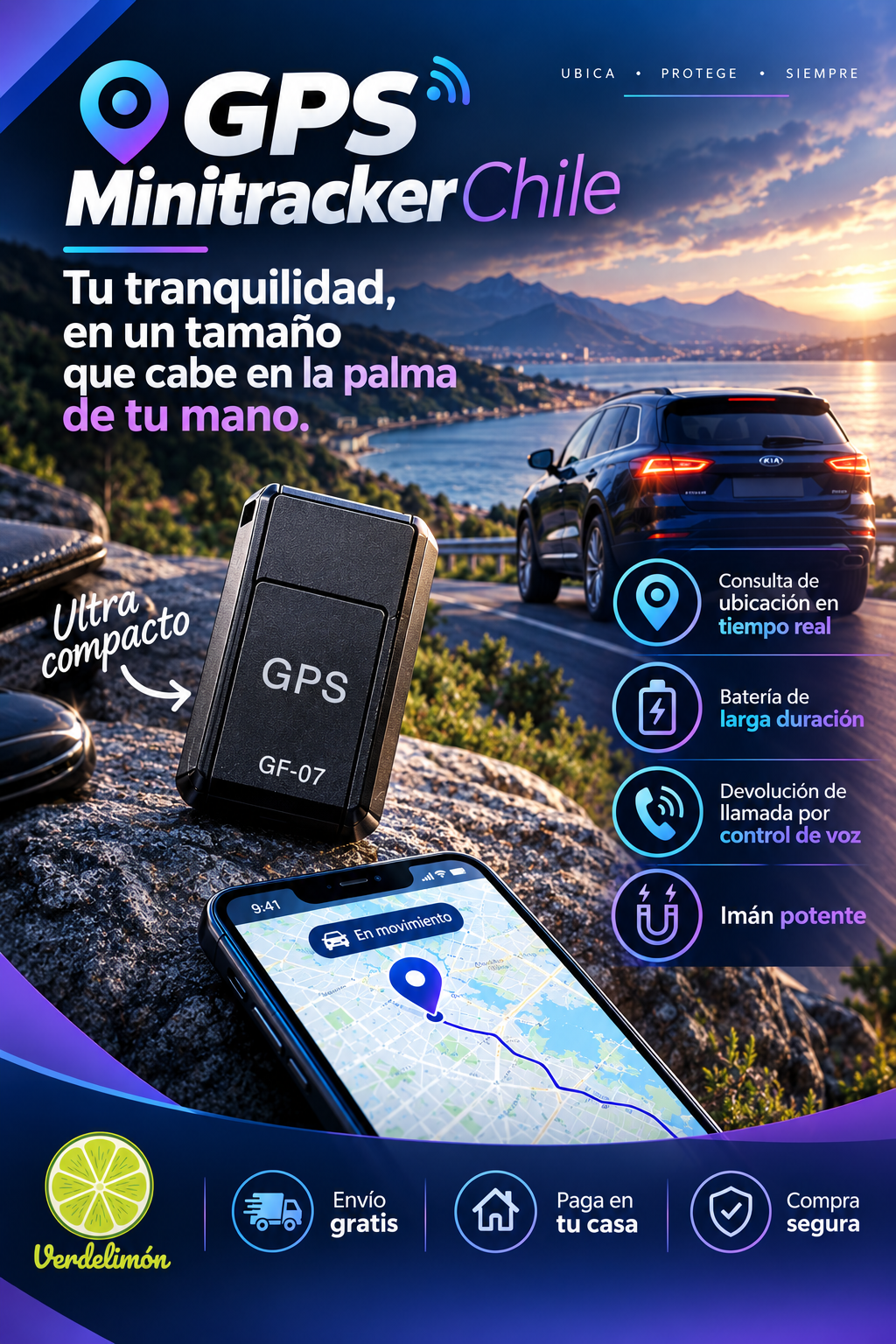 GPS MiniTracker Chile