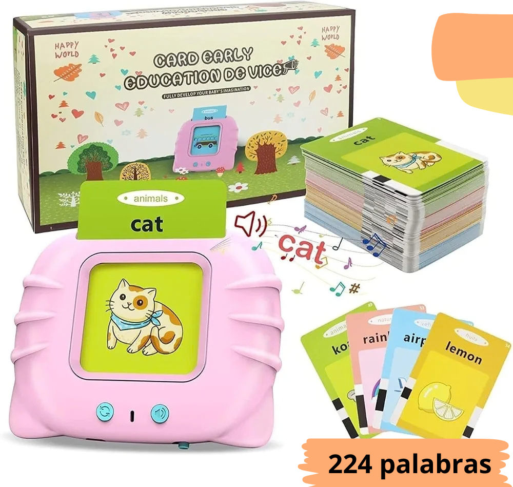 Lector de Tarjetas Educativas Inglés/Español